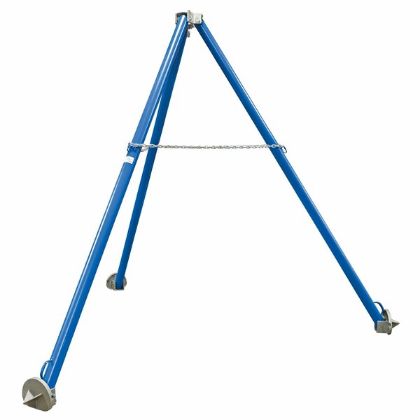 Vestil Steel Tripod Stand, Non-Adjust Legs TRI-SF